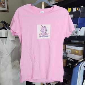 Pink Cranky Unicorn T-Shirt